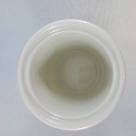 Sunflower Honey Pot Jar Bee Joie Ceramic Dipper White Yellow Flower Miel Read - Picture 7 of 11